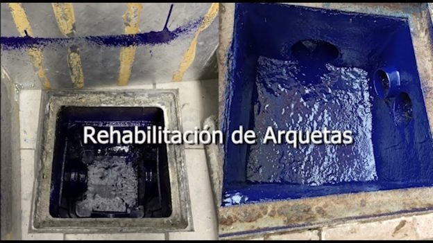 Rehabilitación de arqueta deteriorada